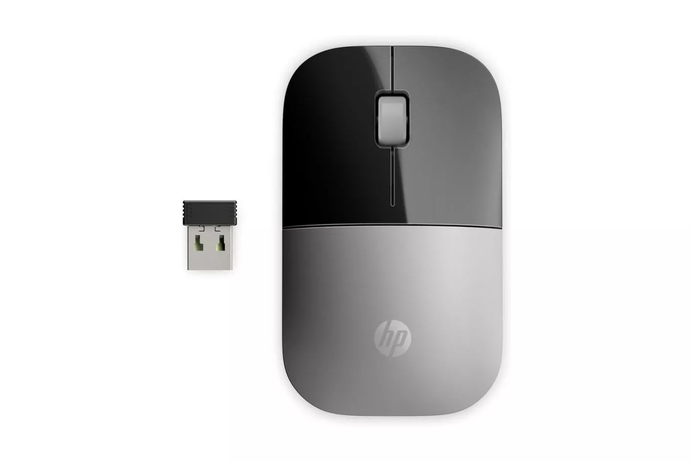 Rat&oacute;n HP Z3700 inal&aacute;mbrico RF 1200 DPI plata dise&ntilde;o ambidiestro