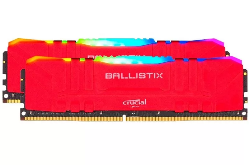 Crucial Ballistix DDR4 3200Mhz PC4-25600 32GB 2x16GB CL16 Roja