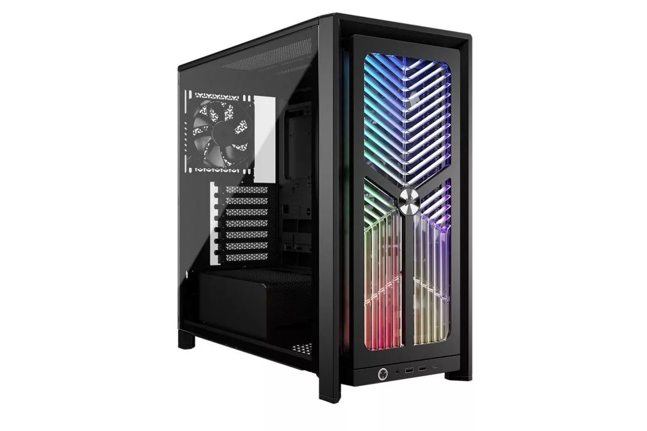 Torre PC Torre Corsair FRAME 4000X RS Negra ARGB Vidrio Templado Modular ATX