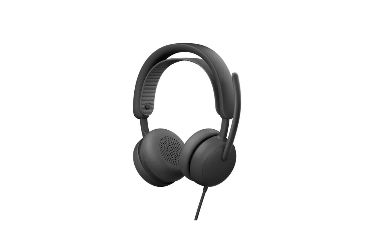 Auriculares Logitech Zone Wired 2 con cable USB-C/USB-A Cancelaci&oacute;n de Ruido Micr&oacute;fono Grafito
