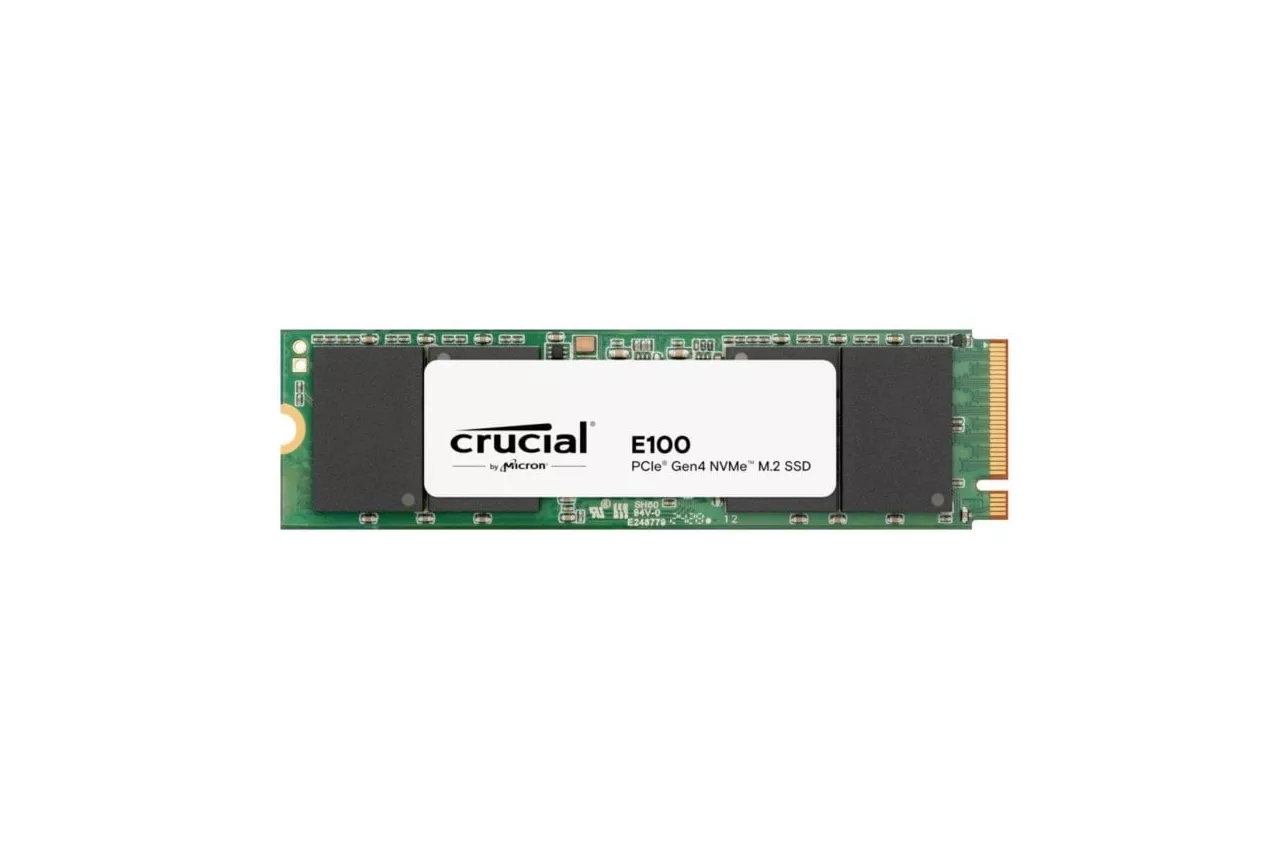 Disco Duro Crucial E100 2 TB M.2 SSD PCIe 4.0 NVMe 5000 MB/s