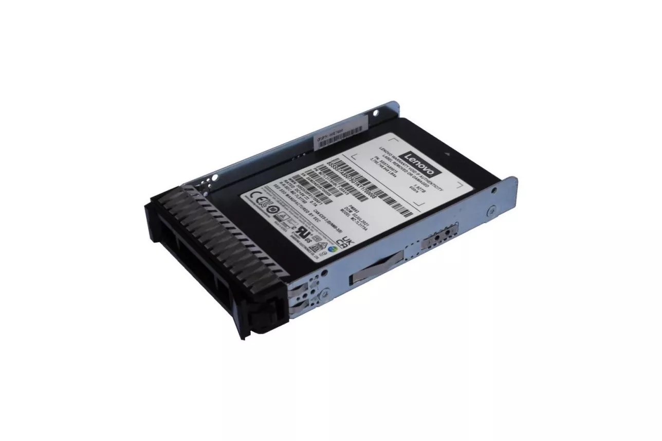 Disco Duro Lenovo 4XB7B09970 3,84 TB SSD 2,5" SATA III Enterprise + Enfriamiento