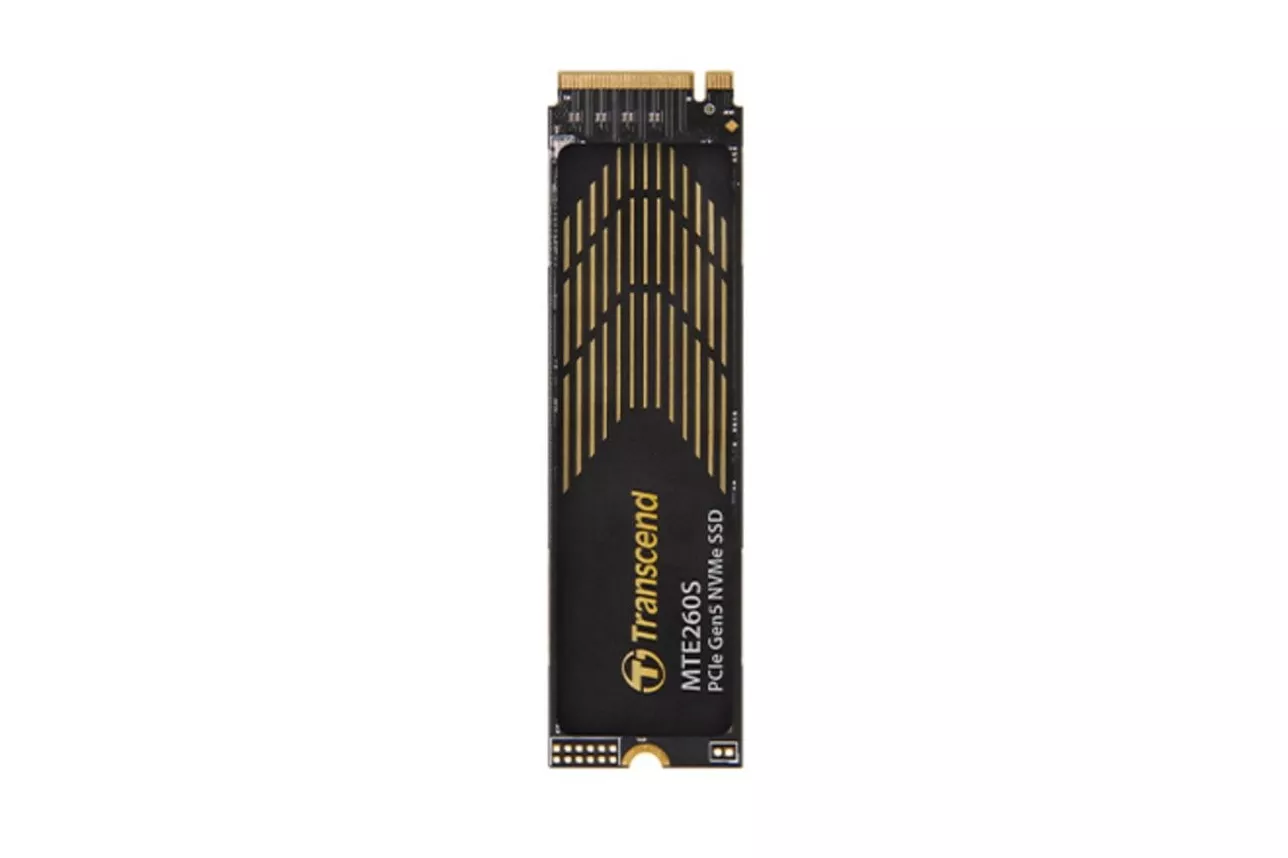 Disco Duro Transcend MTE260S 1TB M.2 PCIe 5.0 NVMe 14000 MB/s Sin Enfriamiento