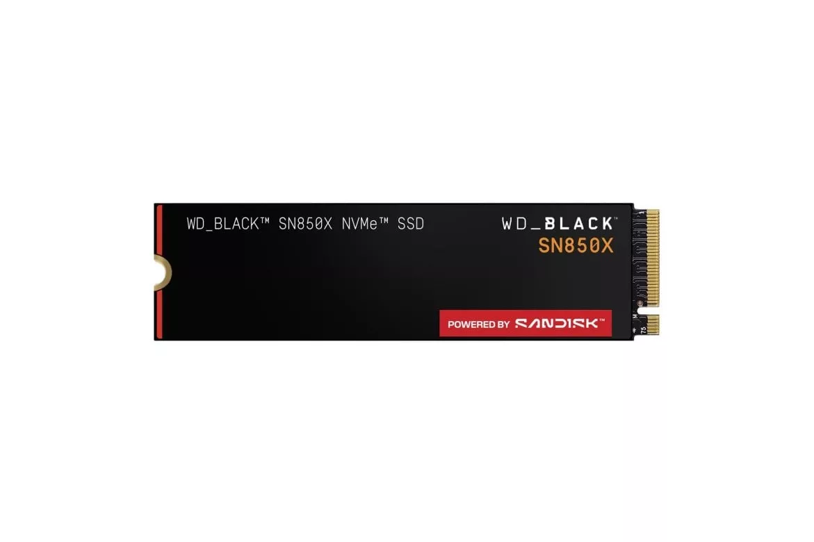 Disco Duro WD Black SN850X 4TB SSD M.2 7300 MB/s con Disipador