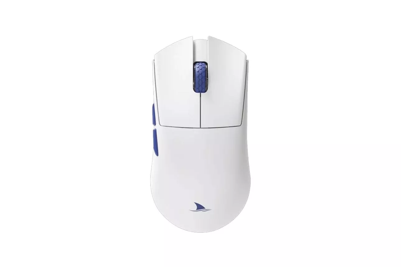 Rat&oacute;n Darmoshark M3s Pro Inal&aacute;mbrico 26000 DPI Blanco 4000Hz Huano Switches