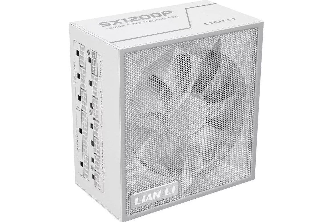 Fuente Alimentaci&oacute;n Fuente de Alimentaci&oacute;n Lian-Li SX Platinum 1200W 80 PLUS Platinum Modular Blanca