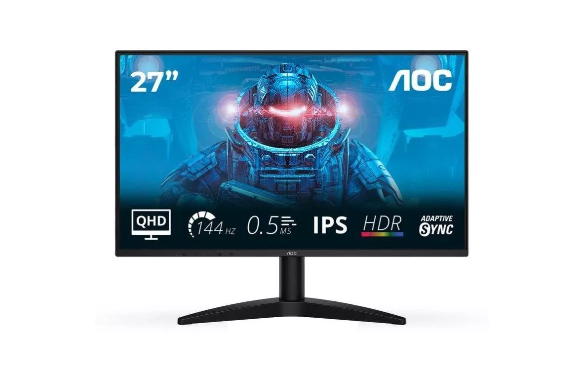 Monitor AOC Q27B36X 27" Quad HD 144Hz IPS 0,5ms HDR10 AdaptiveSync