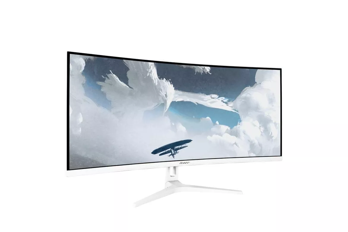 Monitor Arozzi Nova Curved 34" UltraWide QHD 165Hz VA 1ms Blanco Gaming