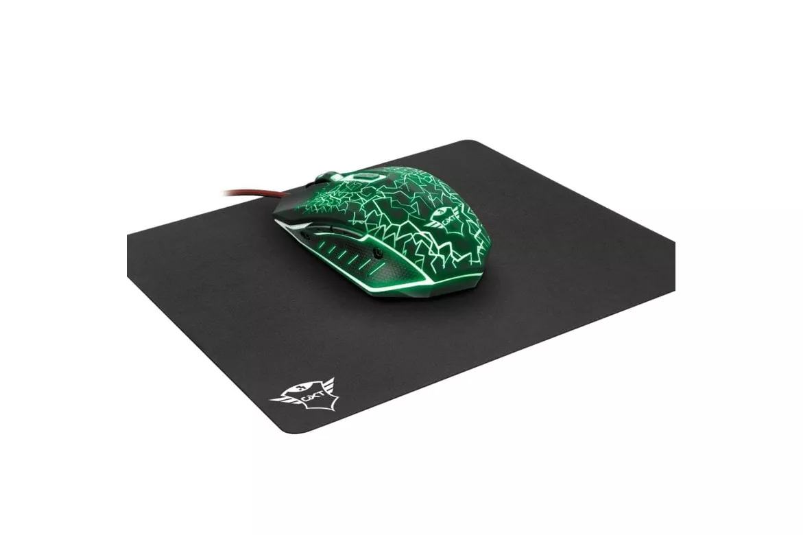 Trust Gaming GXT 783 Alfombrilla + Rat&oacute;n Gaming 2400 DPI