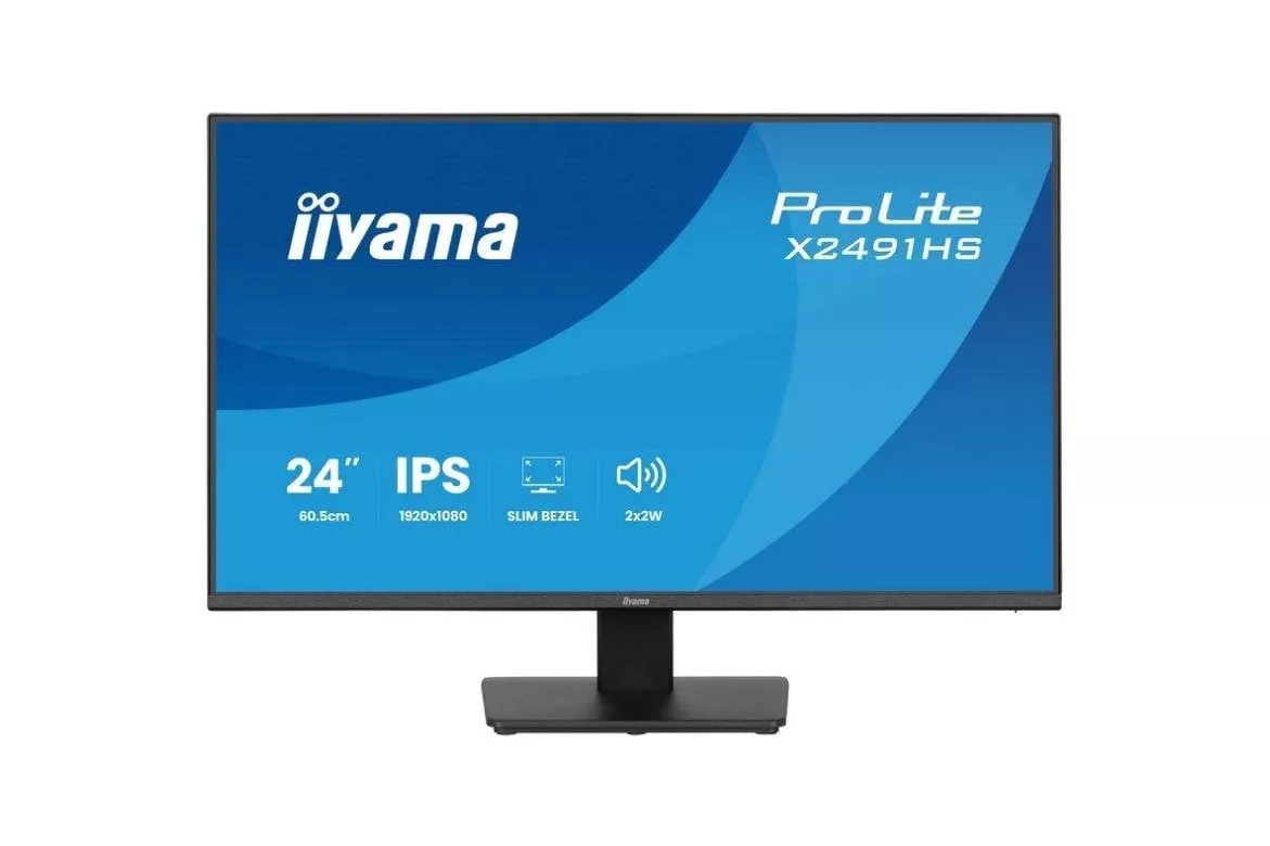 Monitor iiyama ProLite X2491HS-B1 24" FullHD 120Hz IPS Marco Fino Altavoces 1ms