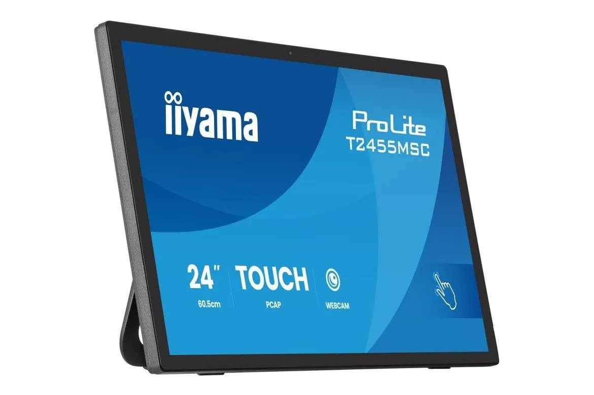 Monitor iiyama ProLite T2455MSC-B2 23,8" FullHD 120Hz IPS T&aacute;ctil Altavoces USB VESA