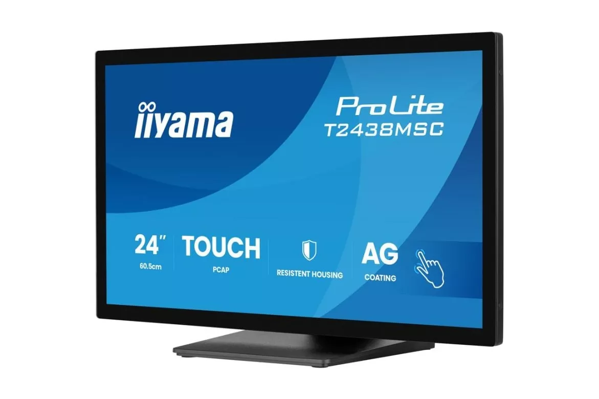 Monitor iiyama ProLite T2438MSC-B2 23,8" FullHD 120Hz IPS T&aacute;ctil Altavoces USB HDMI VESA