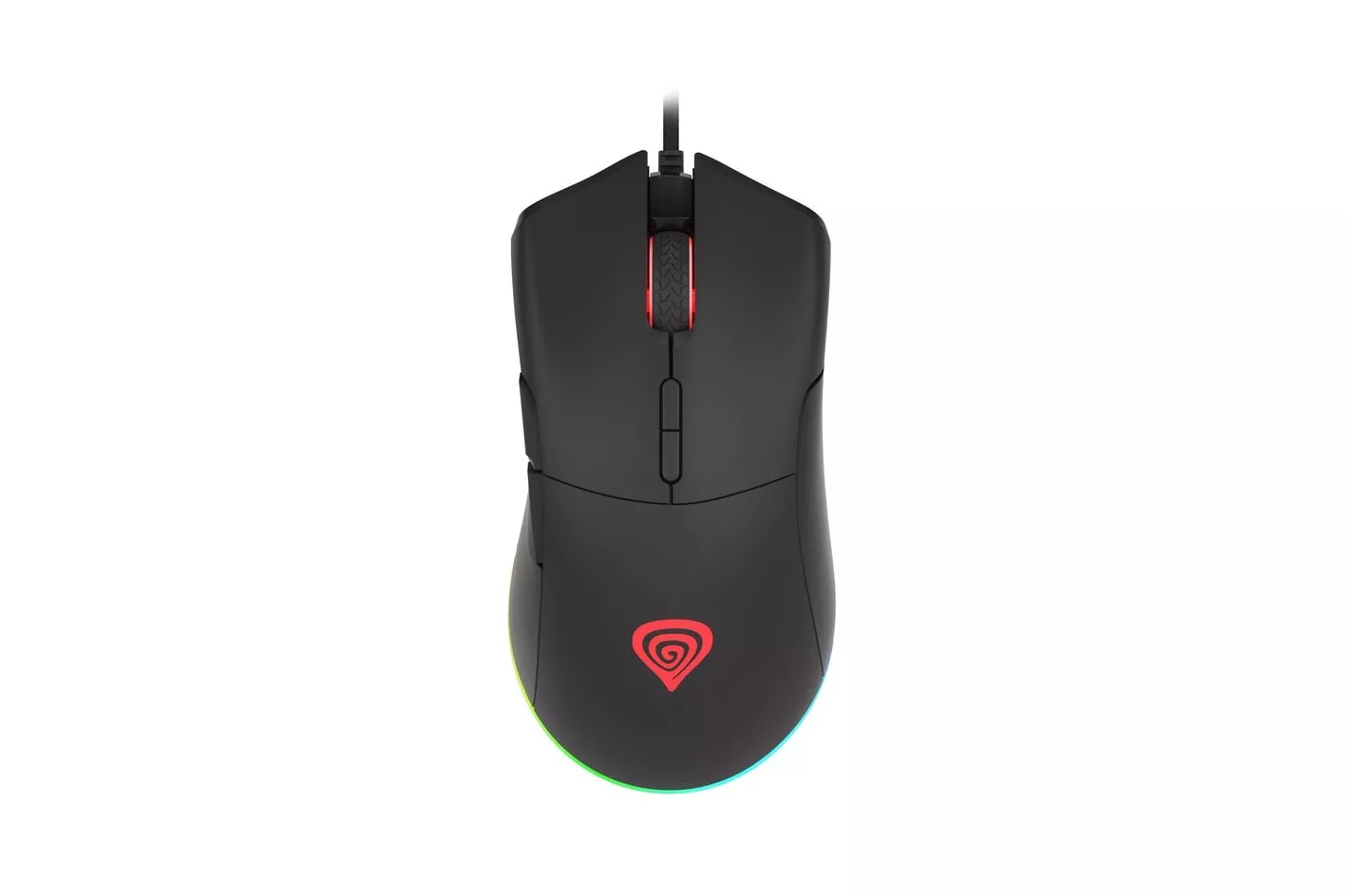 Genesis Krypton 290 Rat&oacute;n Gaming RGB 6400 DPI Negro