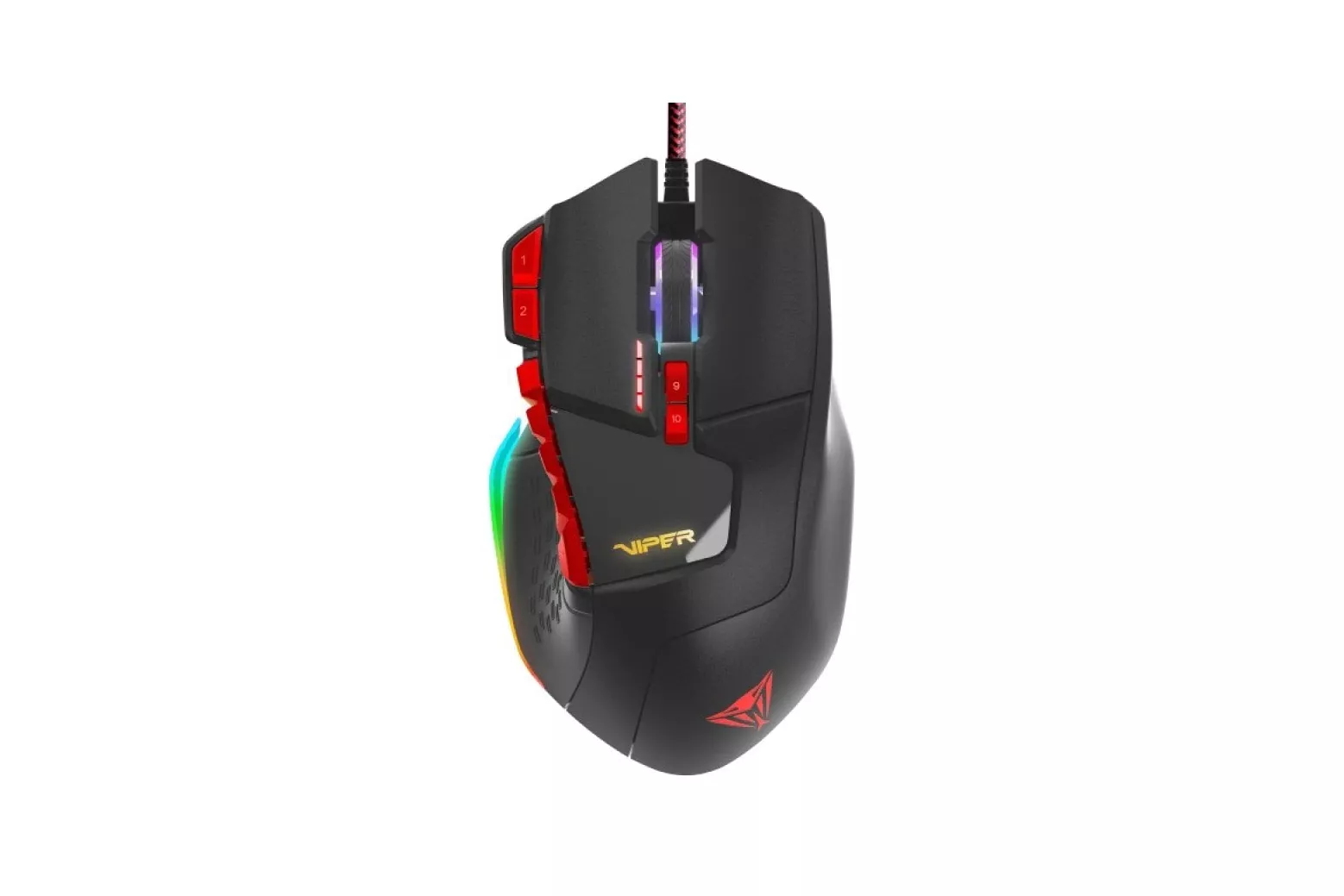 Patriot Viper V570 Rat&oacute;n Gaming RGB 12000DPI Negro/Rojo