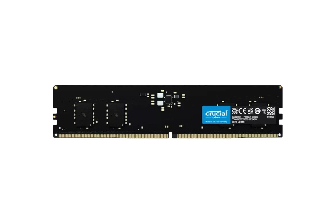 Memoria RAM Crucial CT8G56C46U5T 8GB 1x8GB DDR5 5600MHz CL46 ECC XMP EXPO