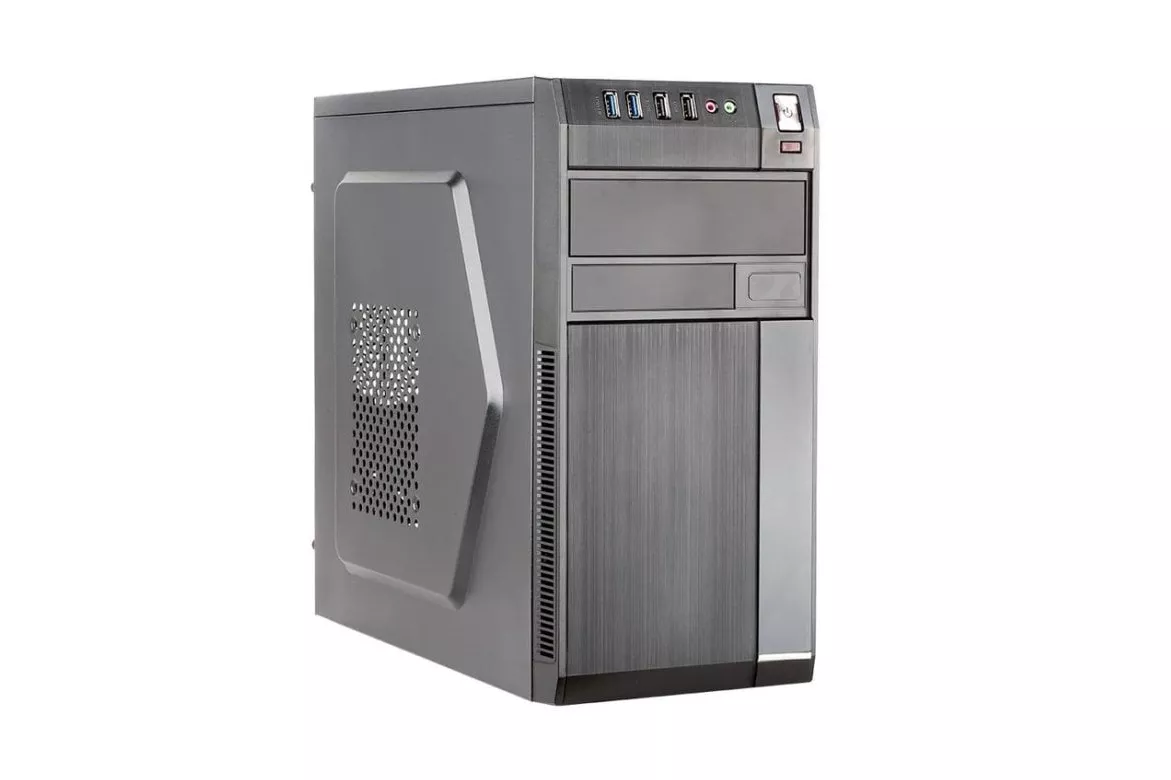 Torre PC Carcasa de ordenador ITEK ITOCRB10 Mini Tower micro ATX 500 W Negro