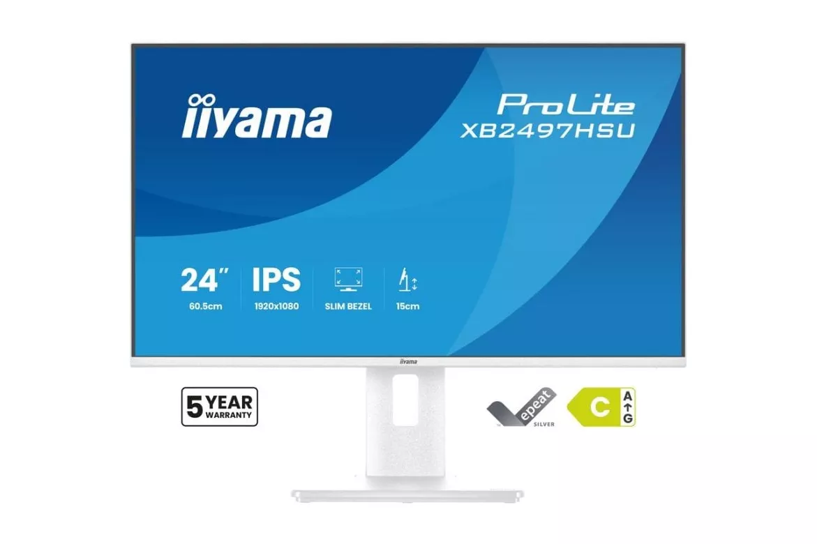 Monitor iiyama ProLite XB2497HSU-W1 24" FullHD 120Hz IPS Altura Ajustable