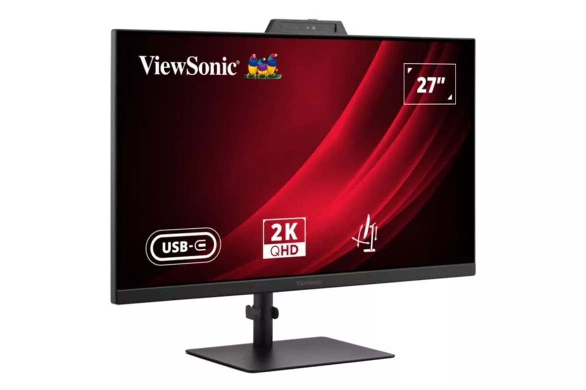 Monitor Viewsonic VG2741V-2K 27" Quad HD 120Hz IPS Altura Ajustable USB-C Altavoces Webcam