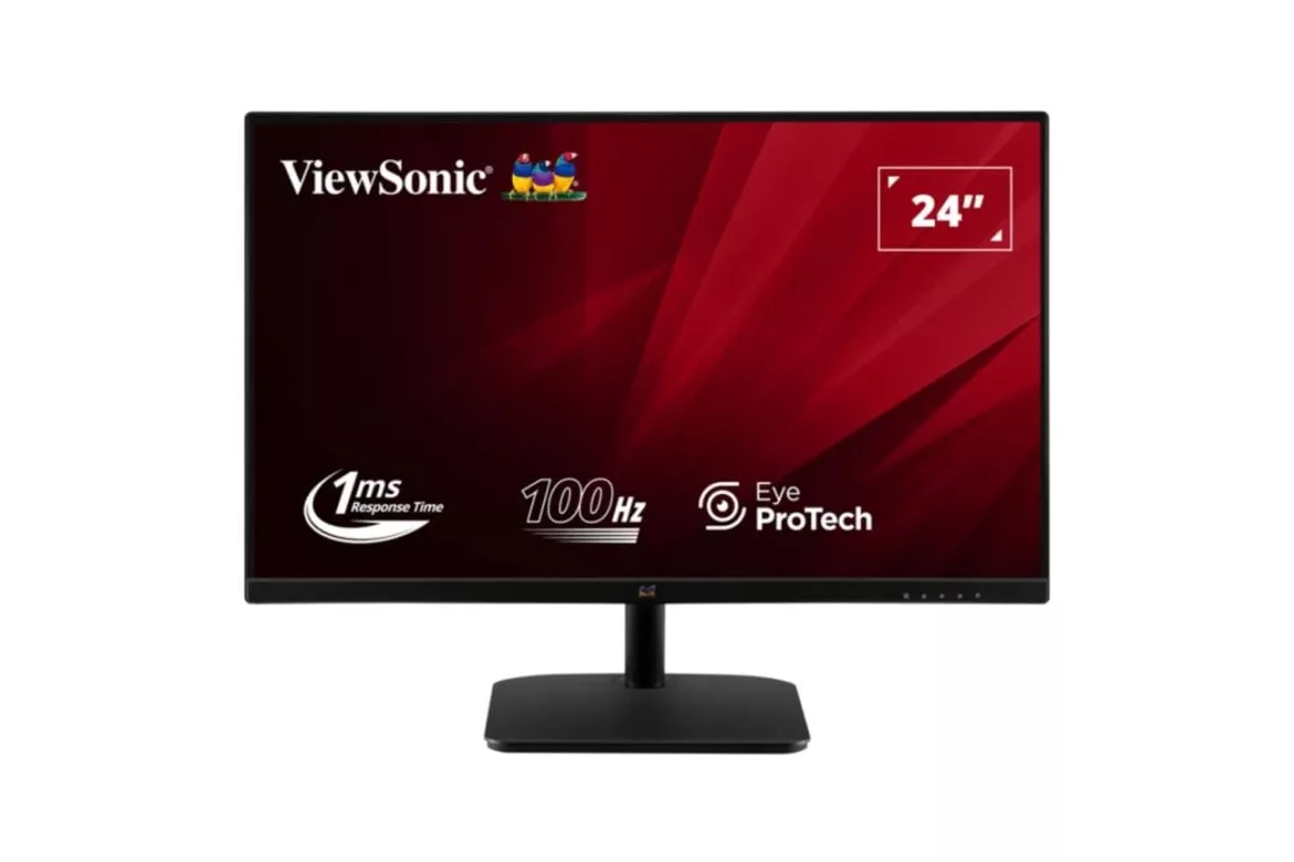 Monitor Viewsonic VA2432-H-2 24" FullHD 100Hz IPS sin marcos tiempo de respuesta 1 ms