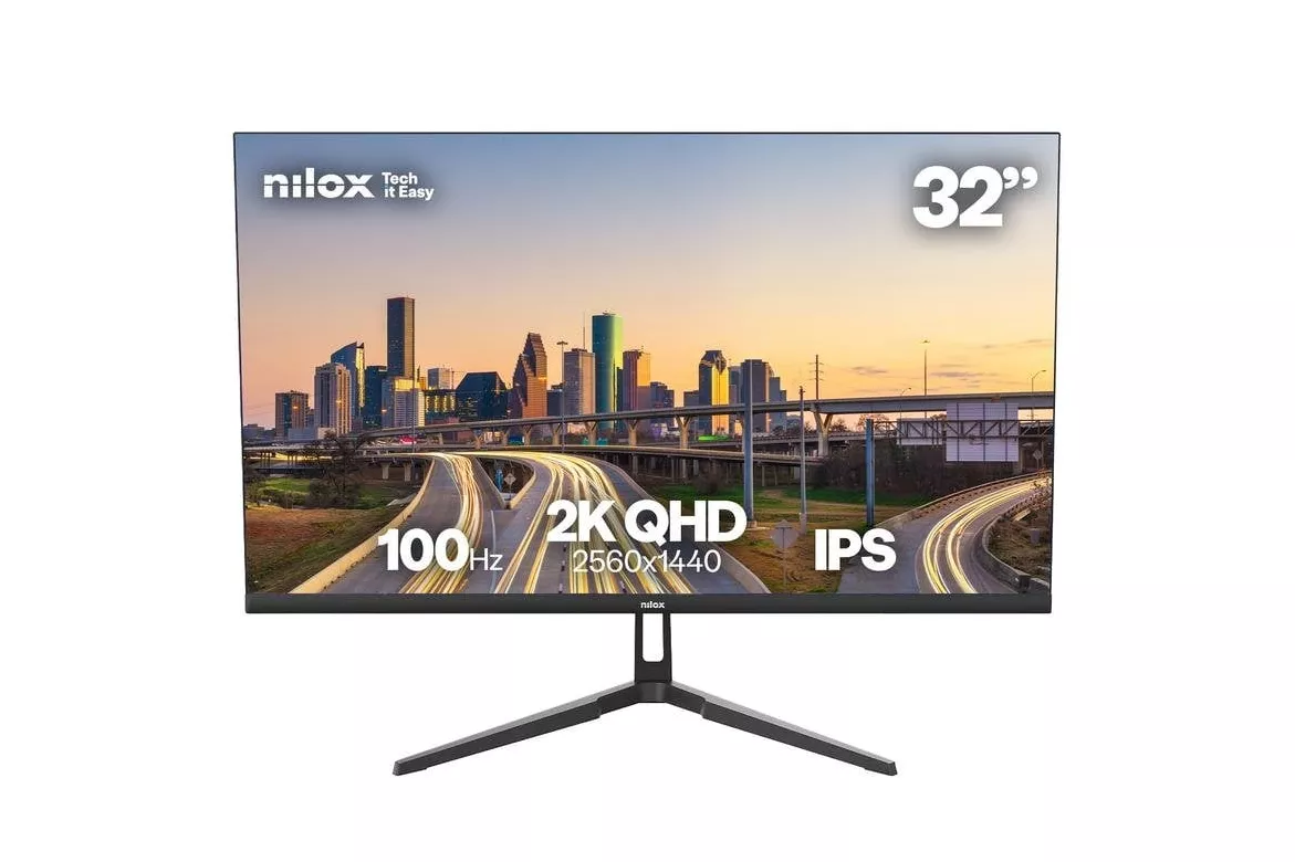 Monitor Nilox NXM322K1001 32" Quad HD 100Hz IPS Sin Altavoces