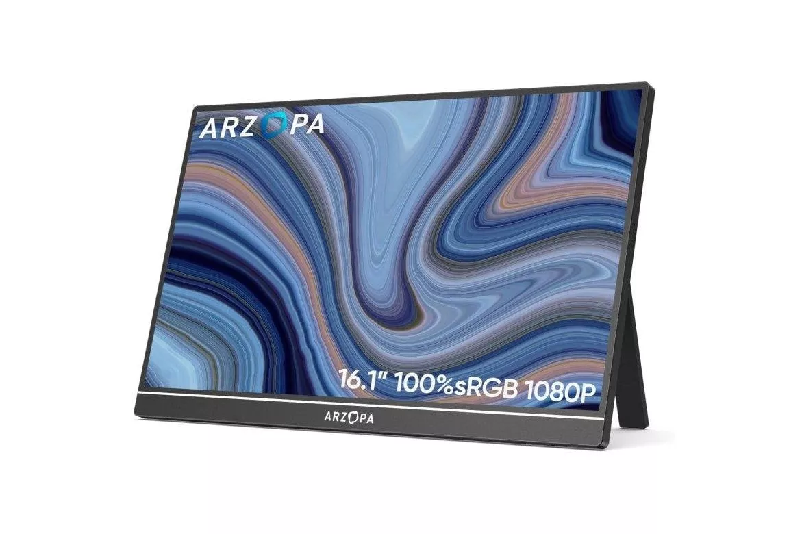 Monitor Arzopa Z1C 16.1" FullHD 60Hz IPS Port&aacute;til 100% sRGB USB-C Mini HDMI