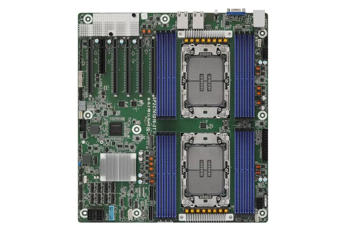 Placa Base AsRock SP2C741D16-2T Intel C741 LGA 4677 DDR5 EEB Dual LAN IPMI PCIe 5.0