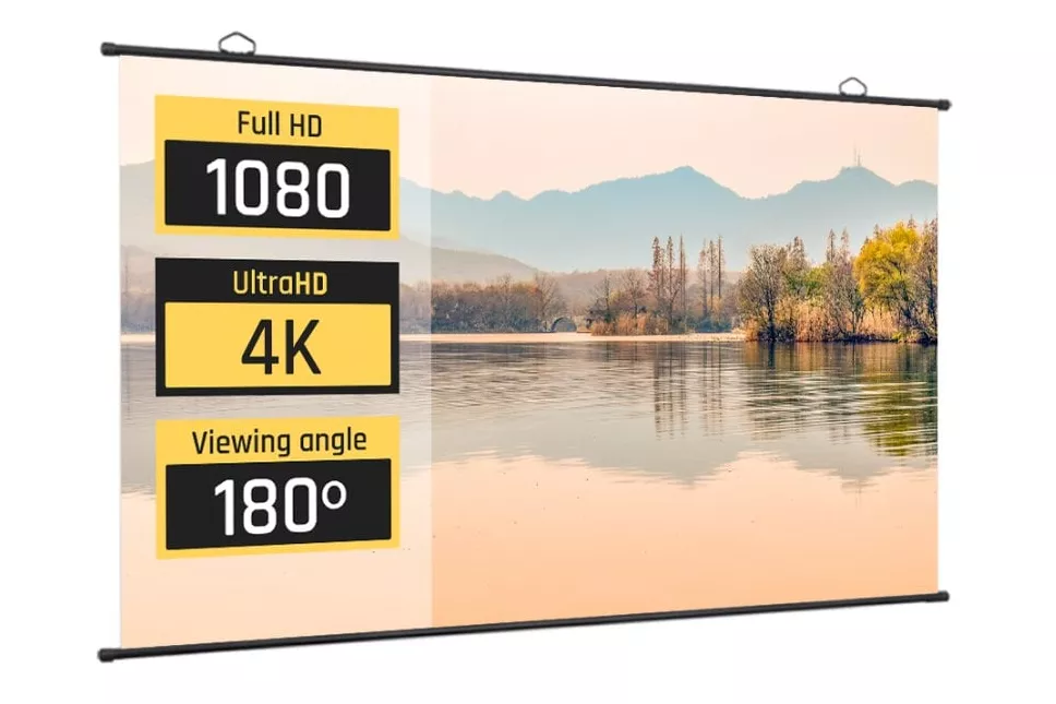 Pantalla Proyecci&oacute;n iggual Manual 100" 16:9 PEM100p