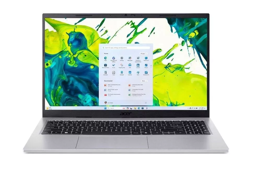 Port&aacute;til Acer Aspire Go 15 AG15-72P 15.6" Intel Core 5 120U 16GB 512GB SSD Intel Graphics Sin Sistema Operativo