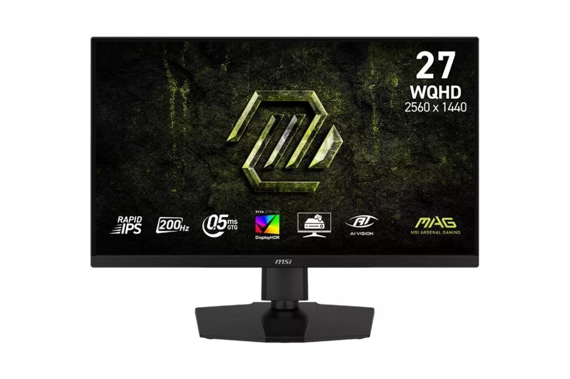 Monitor MSI MAG 274QPF E20 27" WQHD 200Hz IPS Plano HDR10 Tiempo de Respuesta 0,5 ms