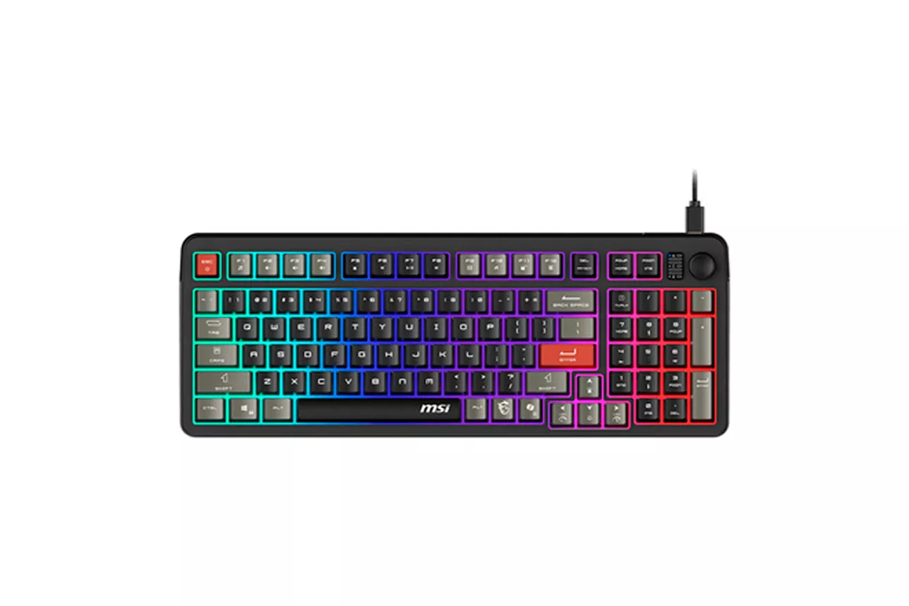 Teclado MSI Forge GK110 ISO-ES RGB Negro