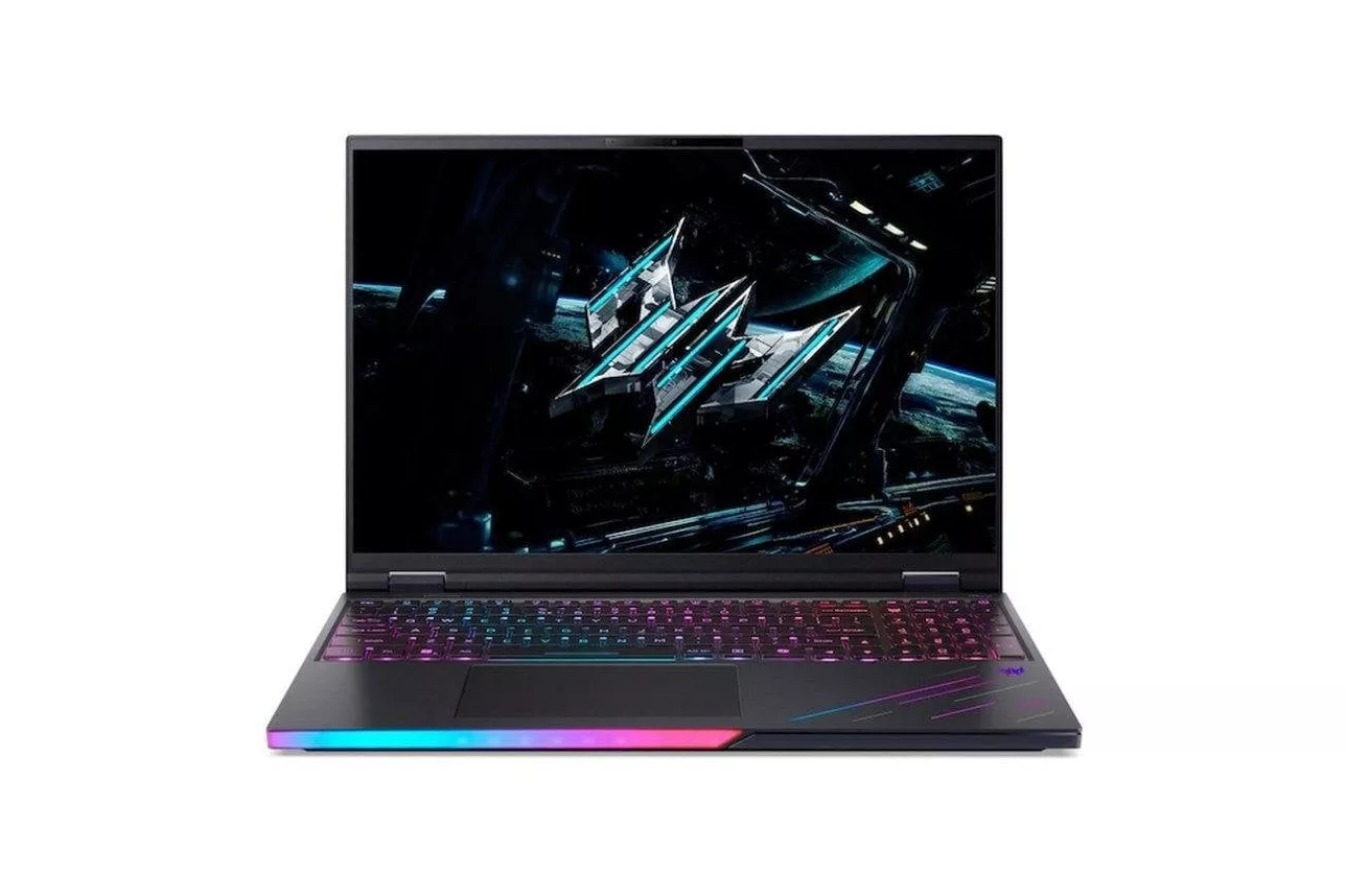 Port&aacute;til Acer Predator Helios 16 AI 16" Intel Core Ultra 9 275HX 32GB 2TB SSD RTX 5090 Sin S.O