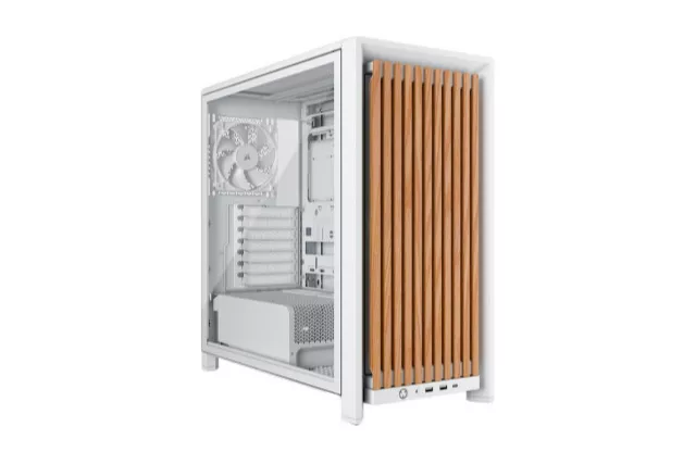 Corsair Frame 4000D RS Wood White & Oak - Caja ATX