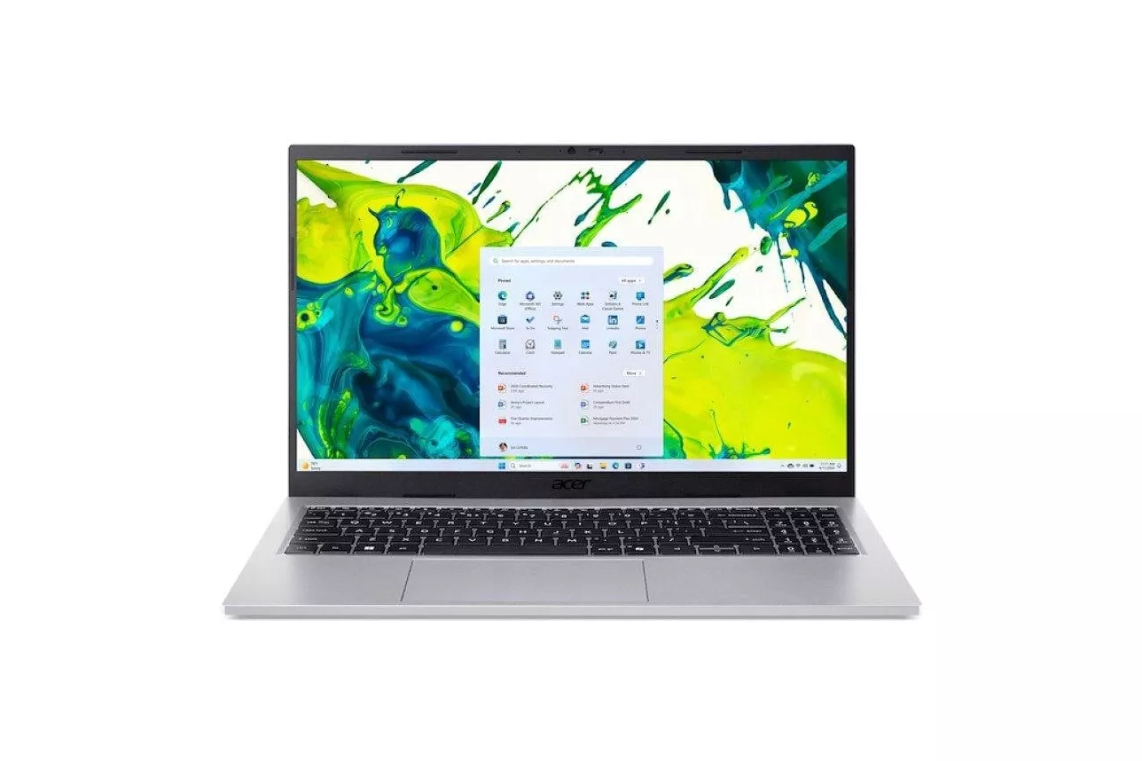 Port&aacute;til Acer Aspire Go 15 AG15-72P 15,6" Intel Core 5 120U 16GB Windows 11 Home 512GB SSD Gr&aacute;ficos Intel antirreflejo