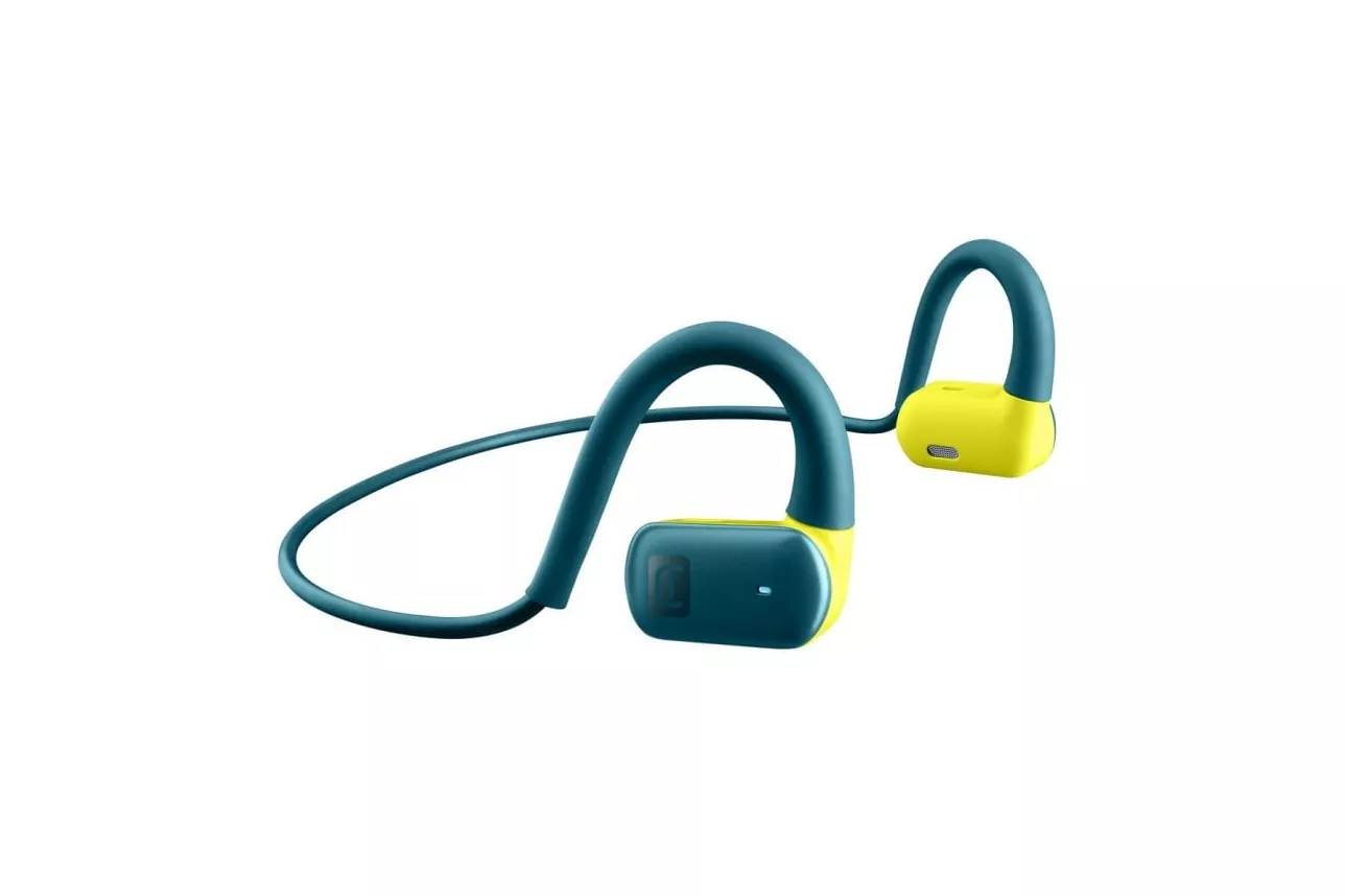 Auriculares Cellularline SPIRIT inal&aacute;mbricos Bluetooth para deporte con micr&oacute;fono y protecci&oacute;n IPX4 verdes