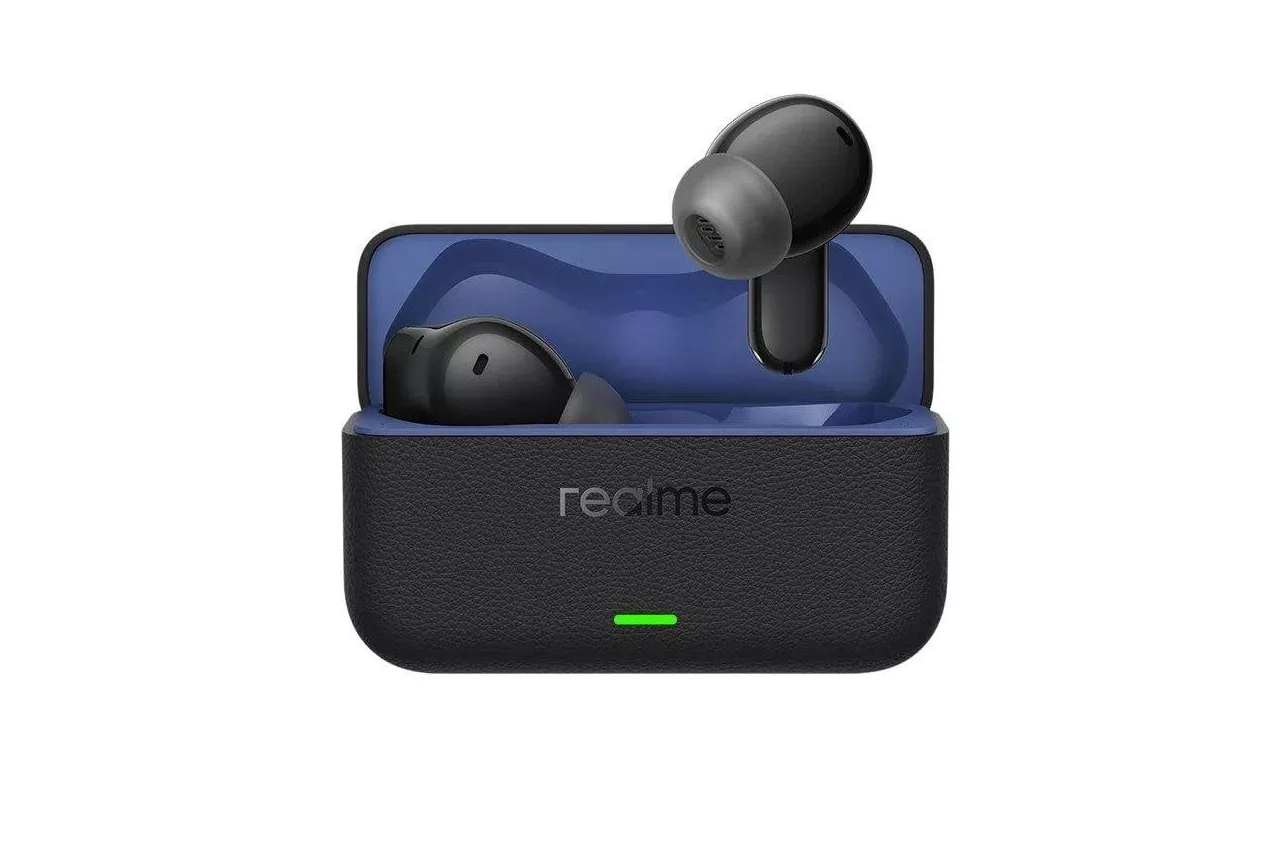 Auriculares Realme Buds T500 Pro inal&aacute;mbricos Bluetooth con Cancelaci&oacute;n de Ruido 50 dB, IP55, negros