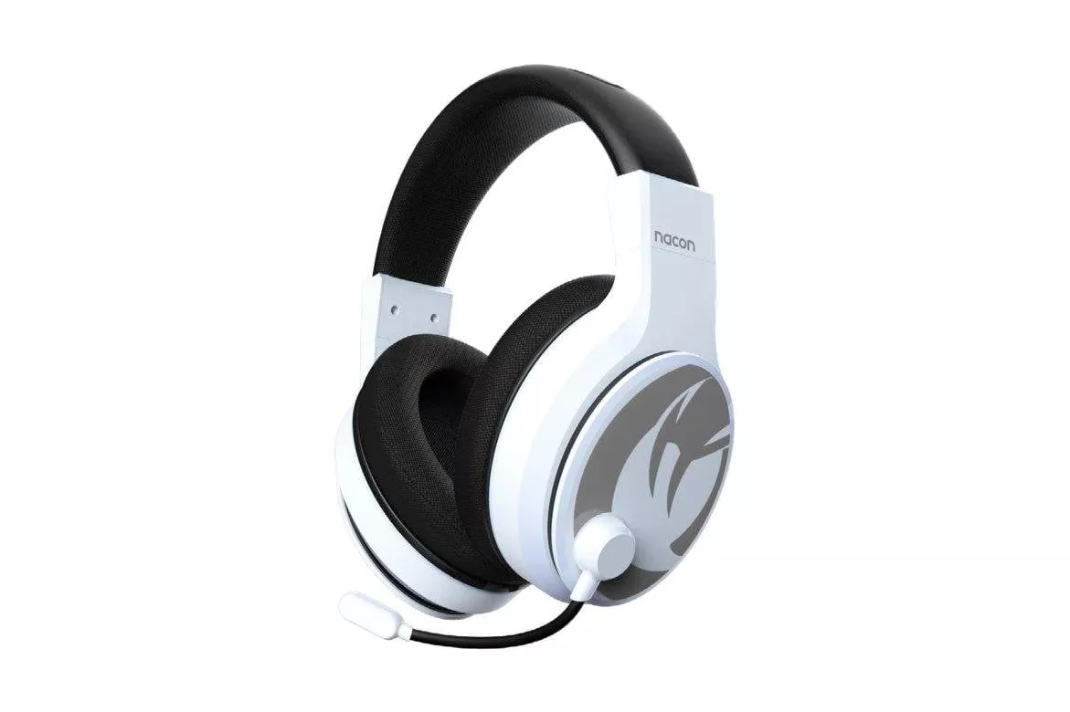 Auriculares Nacon GH-120 con cable Jack 3,5 mm Gaming Micr&oacute;fono Blanco