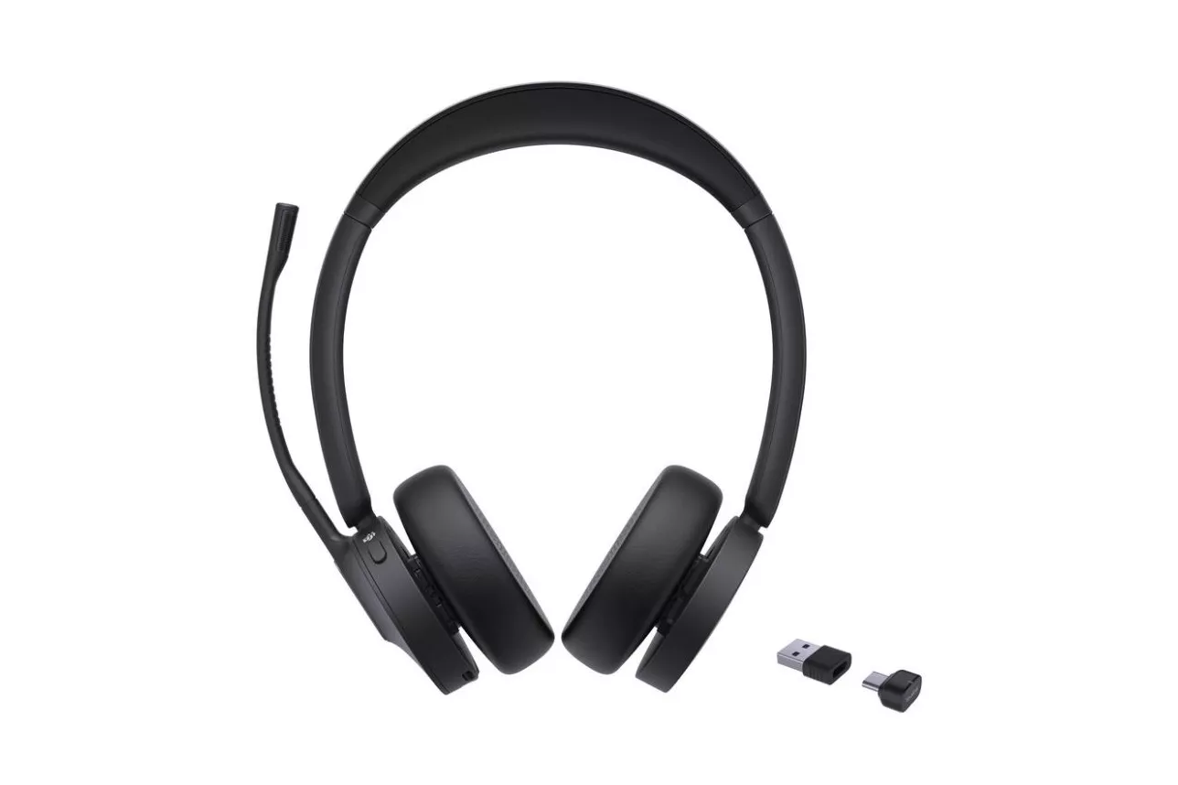 Auriculares Yealink BH70 Dual inal&aacute;mbricos Bluetooth para oficina con cancelaci&oacute;n de ruido negros