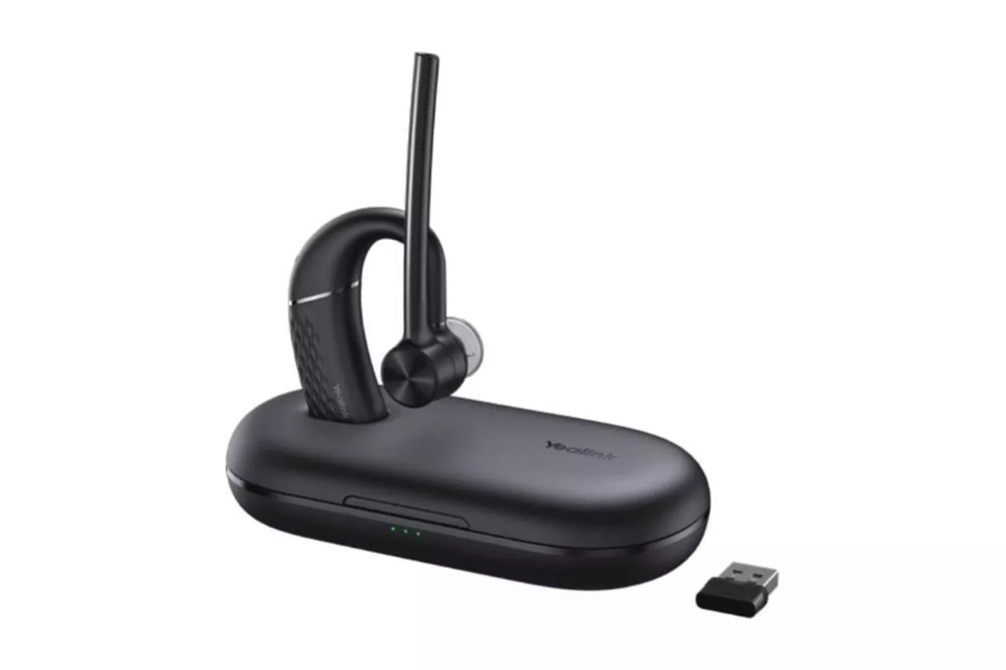 Auriculares Yealink BH71 Pro inal&aacute;mbricos USB-C/A para oficina con micr&oacute;fono y reducci&oacute;n de ruido, mono, negros