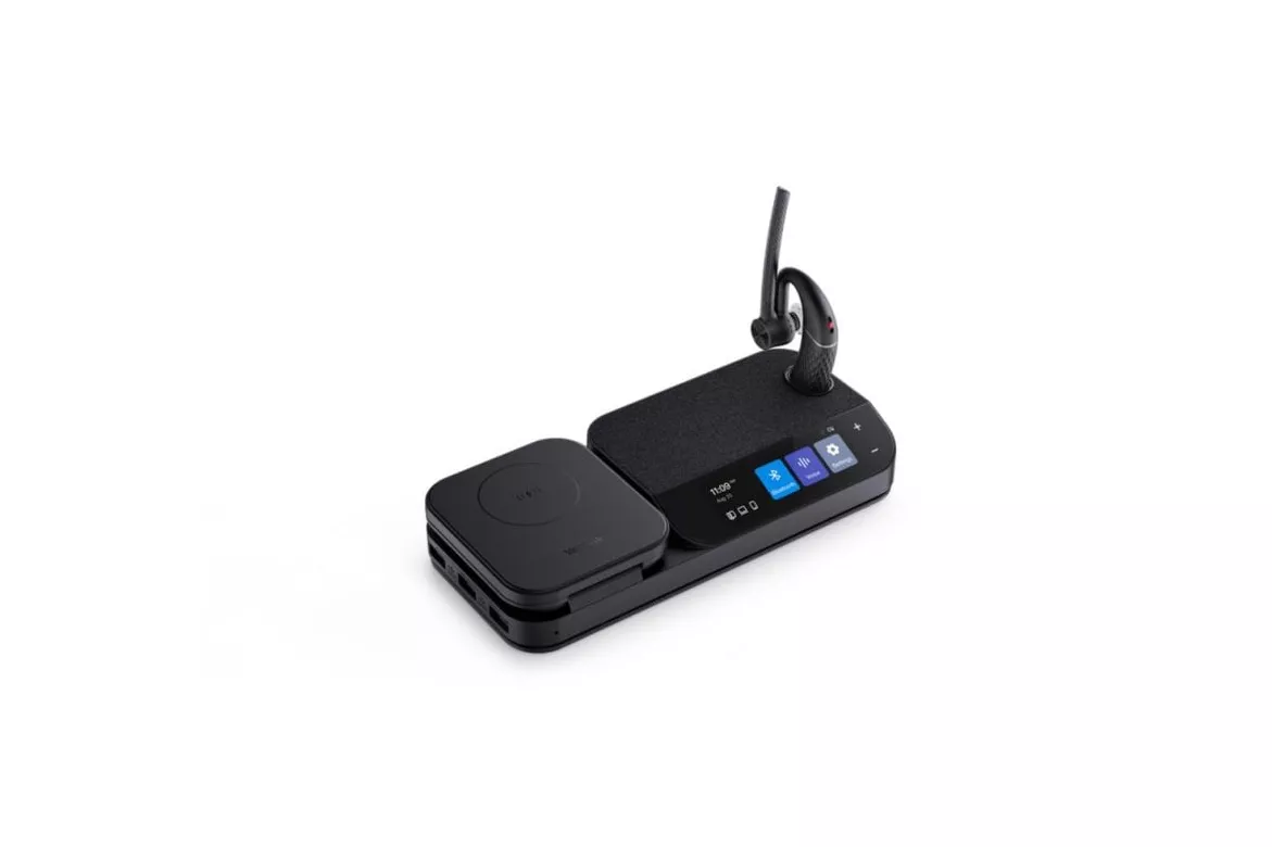 Auriculares Yealink BH71 Workstation inal&aacute;mbricos Bluetooth para oficina con cancelaci&oacute;n de ruido negros