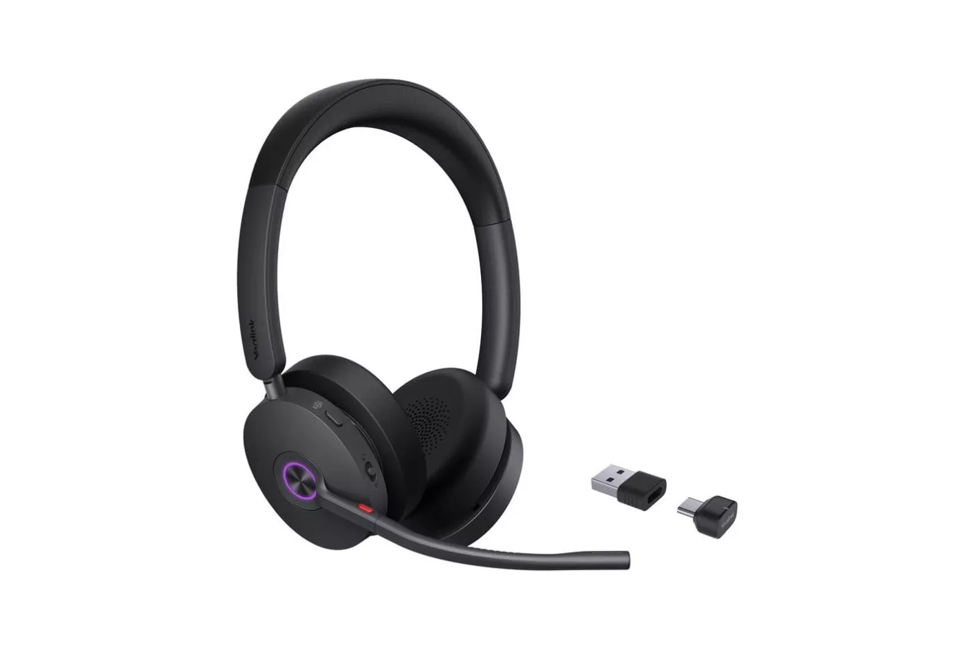 Auriculares Yealink BH74 inal&aacute;mbricos Bluetooth con Cancelaci&oacute;n de Ruido, doble micr&oacute;fono, uso profesional oficina, negros