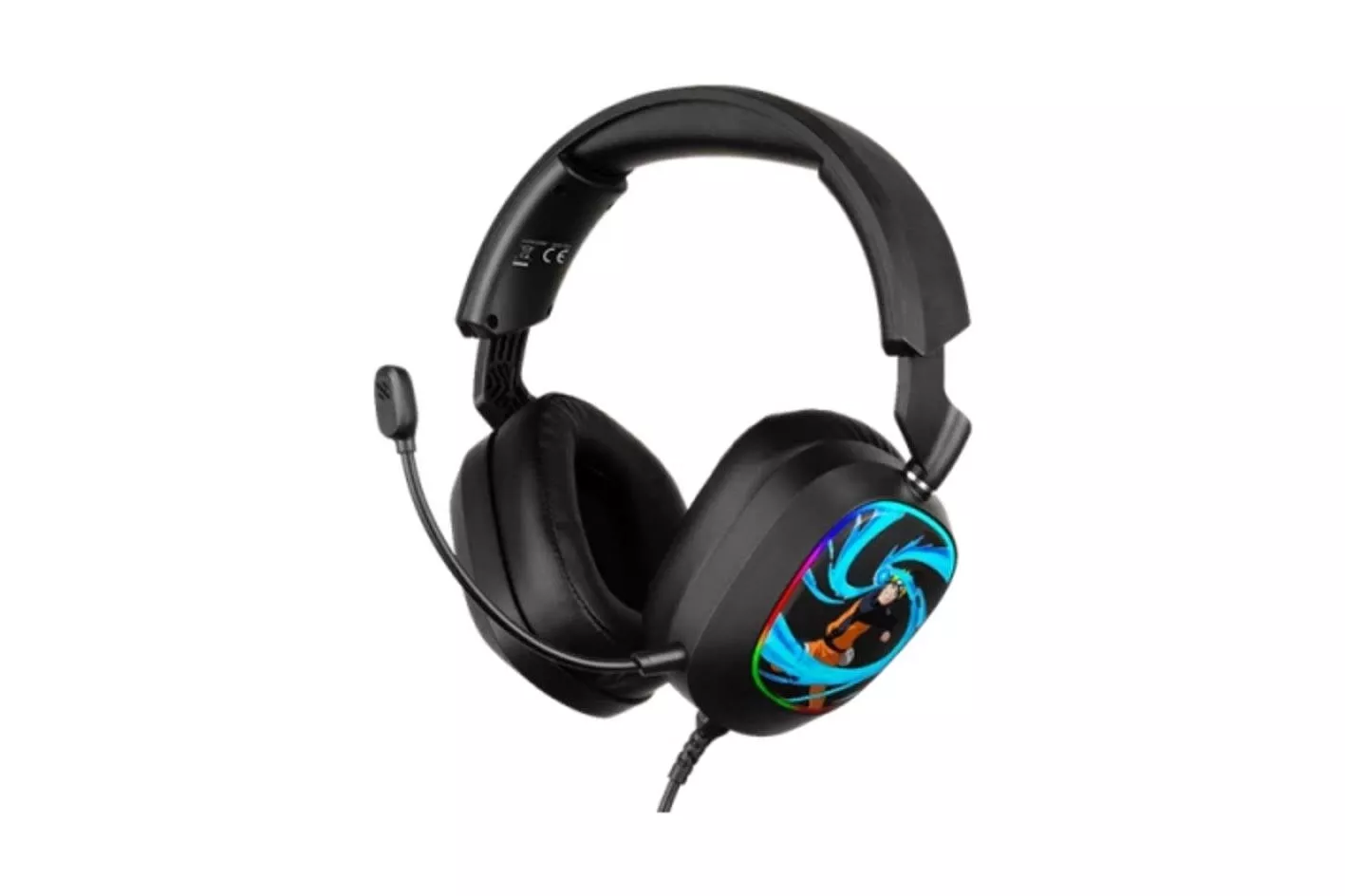 Auriculares Konix 80389000018 con cable USB, Virtual Surround 7.1, Gaming, negros