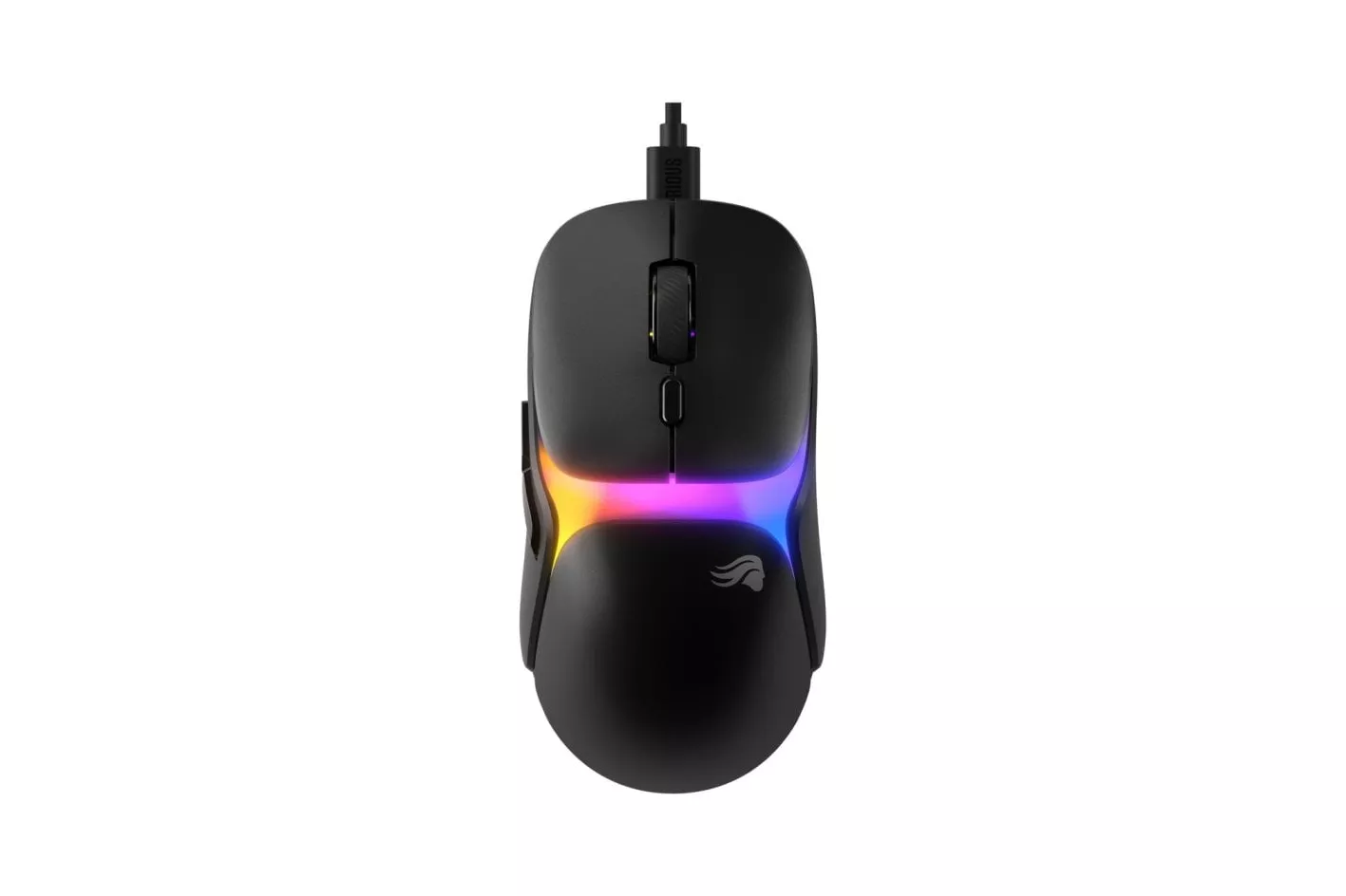 Rat&oacute;n Glorious Model O3 Wired USB 30000 DPI Negro RGB 6 Botones Gaming