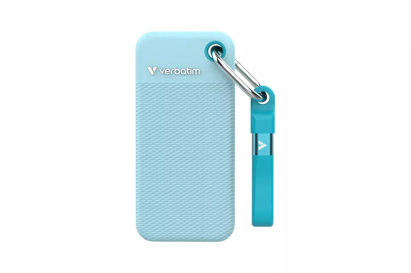 Disco Duro Verbatim Pocket SSD 2TB M.2 USB Tipo C 10 Gbit/s Azul