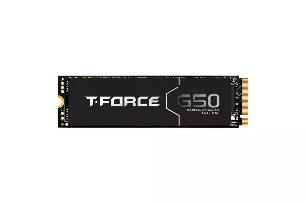 Disco Duro Team Group T-FORCE G50 512GB SSD M.2 PCIe 4.0 5000MB/s + Heatsink