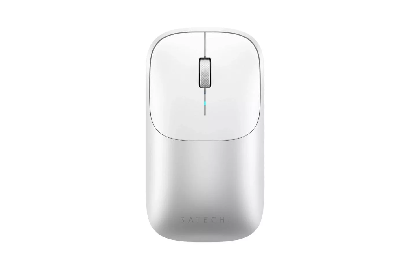Rat&oacute;n Satechi Slim EX Bluetooth RF Wireless 1200 DPI Plata Recargable