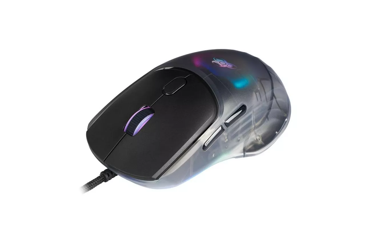 Rat&oacute;n TRACER GameZone NEON USB 12400 DPI Negro 7 Botones Iluminaci&oacute;n