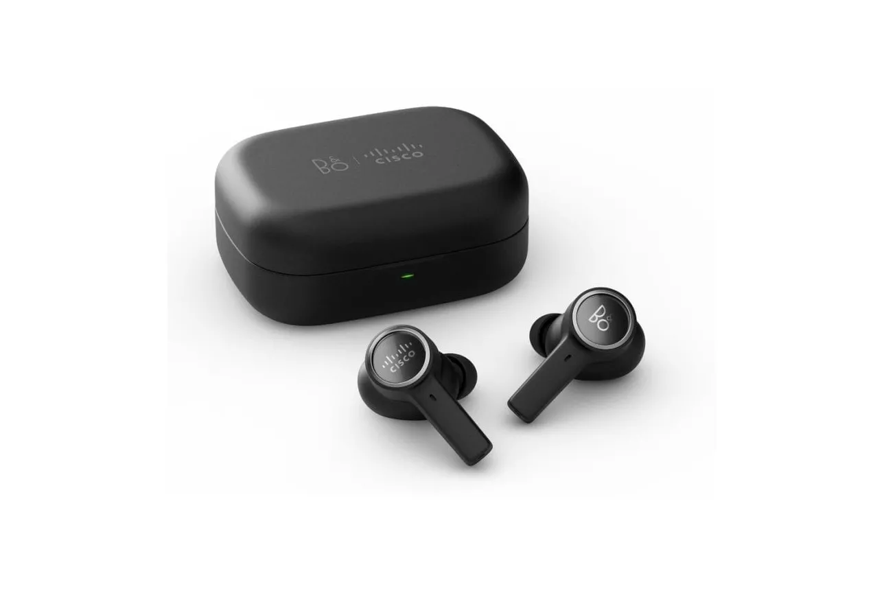 Auriculares Cisco 950 inal&aacute;mbricos Bluetooth True Wireless para oficina con cancelaci&oacute;n de ruido y resistencia IP57 negros