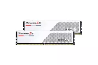 Memoria DDR5 G.SKill Ripjaws S5 64GB 2x32GB 6000MHz CL28 XMP Blanco