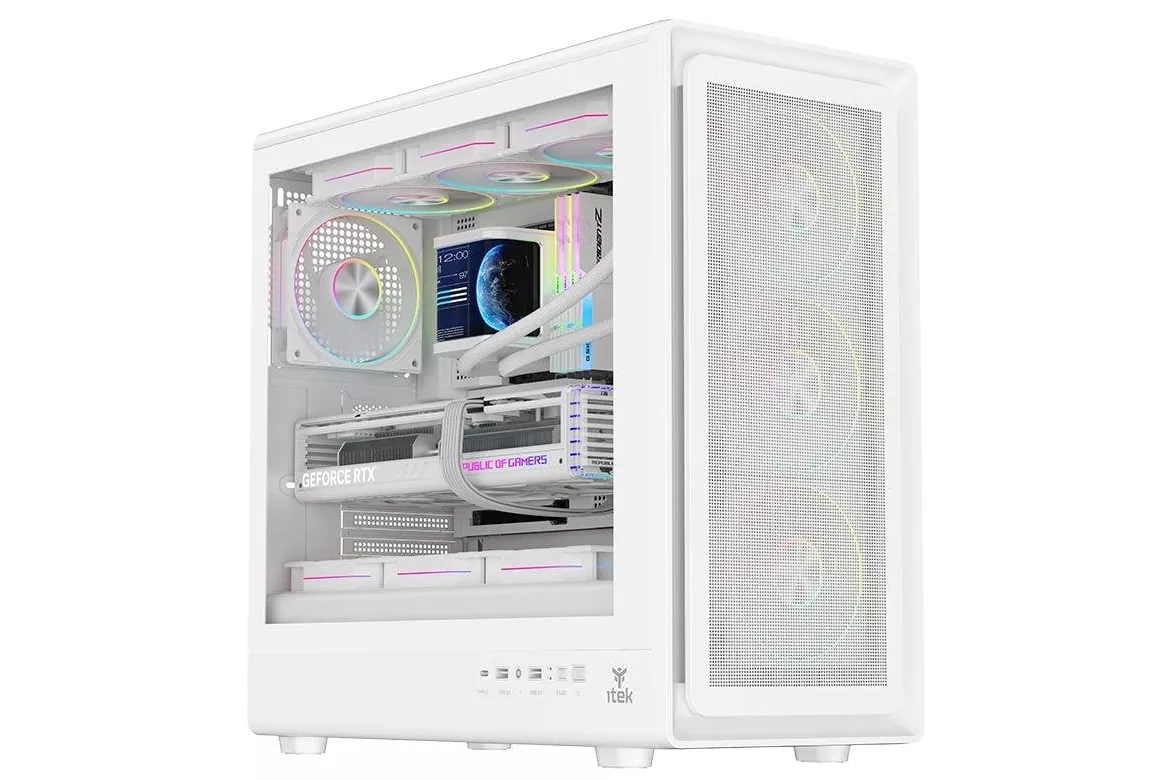 Carcasa Itek MESHCORE 36W Big Tower Gaming RGB