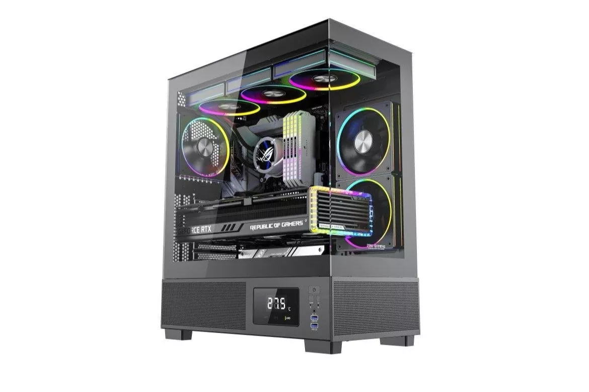 Caja PC ProGaming Kian Mid-Tower 6 Ventiladores ARGB